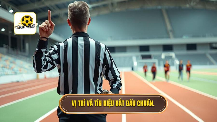 Quy định cơ bản về vị trí và tín hiệu bắt đầu