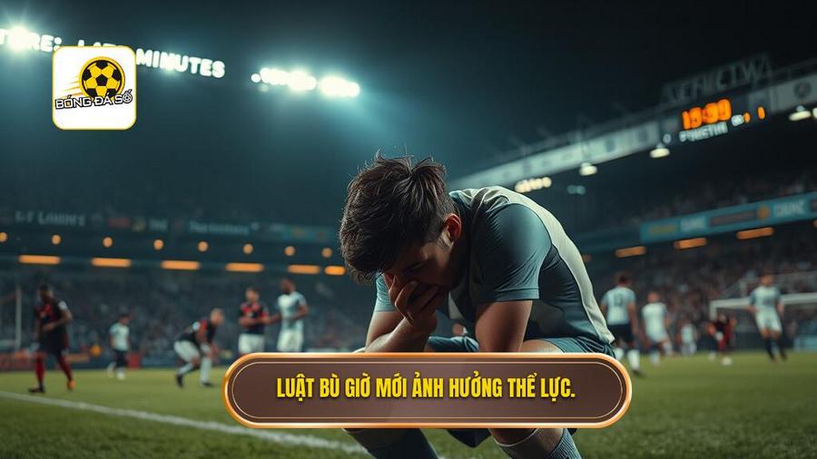 Luật bù giờ mới nhất 2026: Cuộc cách mạng về thời gian trong bóng đá hiện đại 3 Tác động của Luật bù giờ mới nhất 2026 đến chiến thuật và thể lực