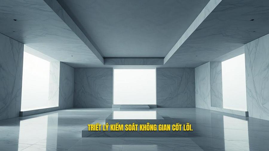 1. Triết lý kiểm soát không gian cốt lõi.