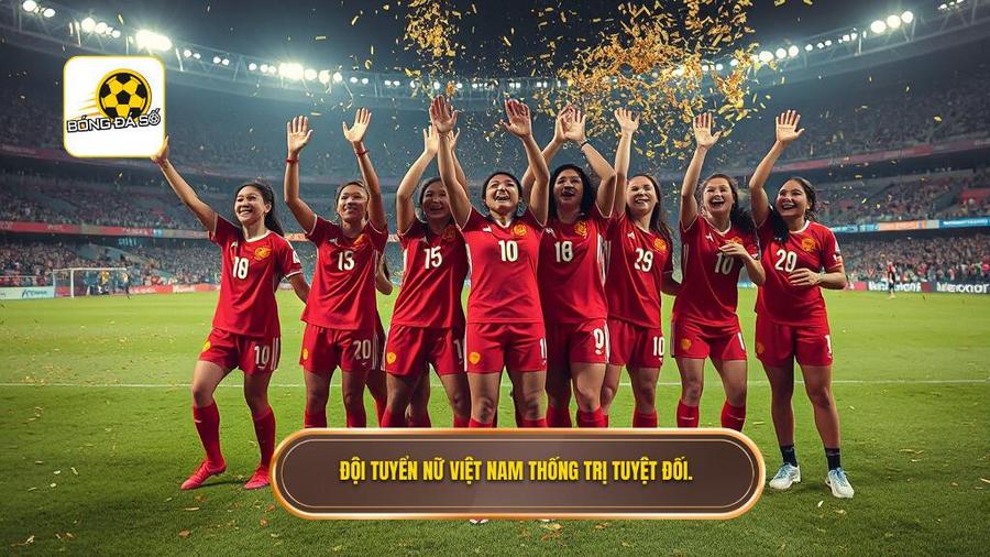 Bóng đá nữ SEA Games: Hành trình khẳng định vị thế và sức mạnh khu vực 2 Sự thống trị tuyệt đối của Đội tuyển nữ Việt Nam