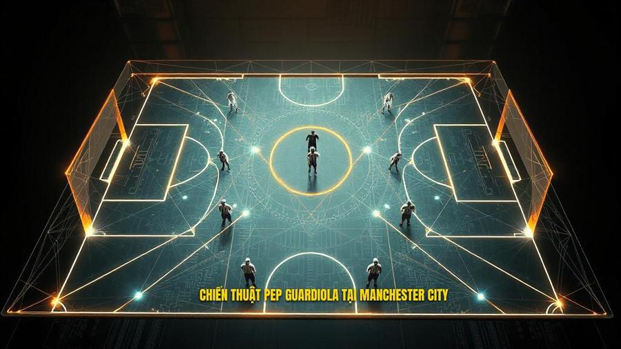 3. Chiến thuật Pep Guardiola tại Manchester City
